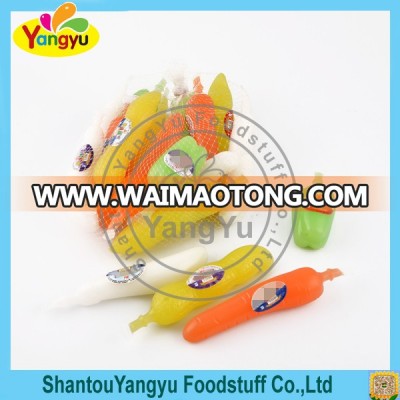 Custom Assorted vegetables shape edible fruit jelly pudding